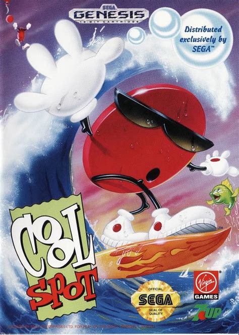 Cool Spot is a 2D platformer video game developed by Virgin Games and released in 1993 for the Super Nintendo Entertainment System (SNES). The game features the red spot mascot from the 7 Up soft drink brand, who has to navigate through various levels while collecting bonus items and avoiding obstacles. 